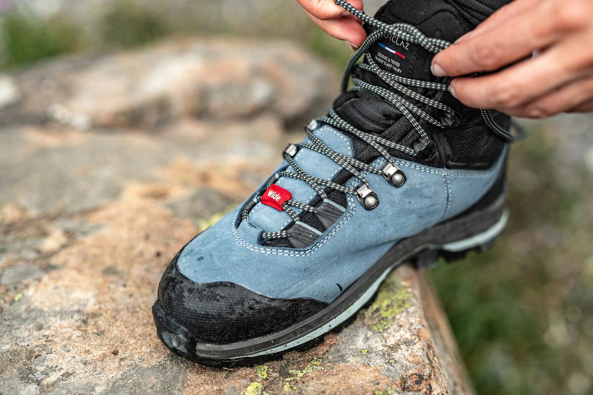 Choisir des chaussures de randonnee pour femme aux pieds sensibles